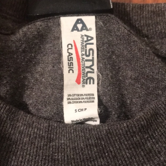 THRASHER, Grey, t-shirt with purple and blue lettering for the thrasher symbol. - Picture 4 of 6